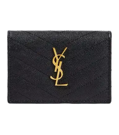 Saint Laurent Cassandre matelassé leather card case | Thumbnail 1 Saint Laurent Cassandre matelassé leather card case | Thumbnail 1