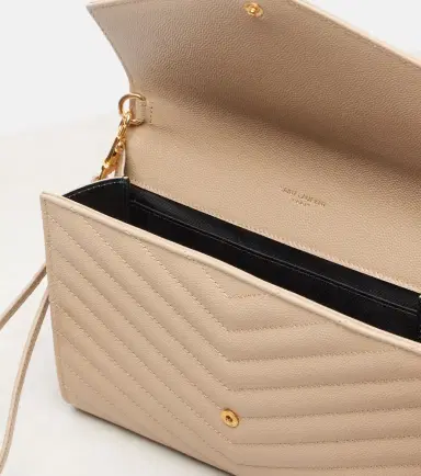 Saint Laurent Cassandre Small matelassé leather clutch | Thumbnail 4 Saint Laurent Cassandre Small matelassé leather clutch | Thumbnail 4