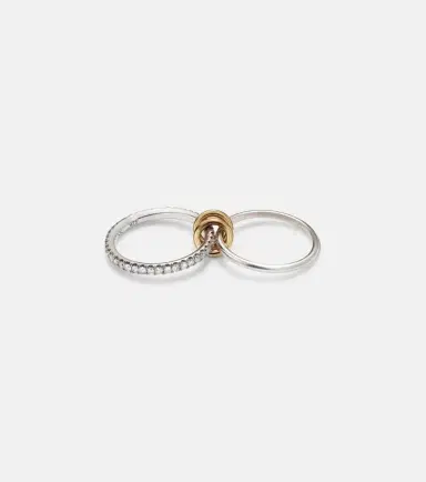 Spinelli Kilcollin Marigold sterling silver and 18kt gold ring with diamonds | Thumbnail 2 Spinelli Kilcollin Marigold sterling silver and 18kt gold ring with diamonds | Thumbnail 2