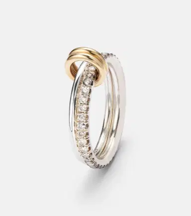 Spinelli Kilcollin Marigold sterling silver and 18kt gold ring with diamonds | Thumbnail 3 Spinelli Kilcollin Marigold sterling silver and 18kt gold ring with diamonds | Thumbnail 3