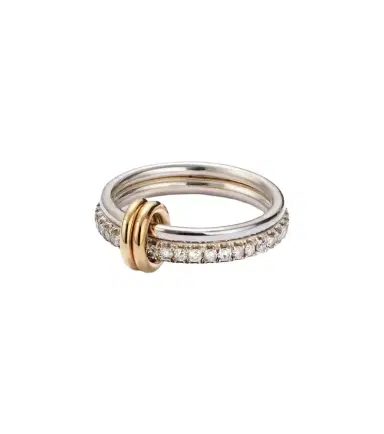 Spinelli Kilcollin Marigold sterling silver and 18kt gold ring with diamonds | Thumbnail 1 Spinelli Kilcollin Marigold sterling silver and 18kt gold ring with diamonds | Thumbnail 1