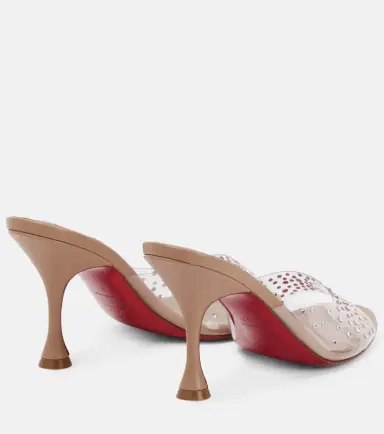 Christian Louboutin Nudes Degramule embellished mules | Thumbnail 2 Christian Louboutin Nudes Degramule embellished mules | Thumbnail 2