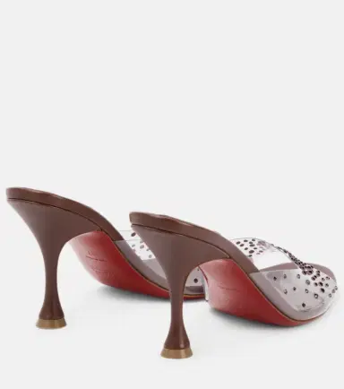 Christian Louboutin Nudes Degramule embellished mules | Thumbnail 4 Christian Louboutin Nudes Degramule embellished mules | Thumbnail 4
