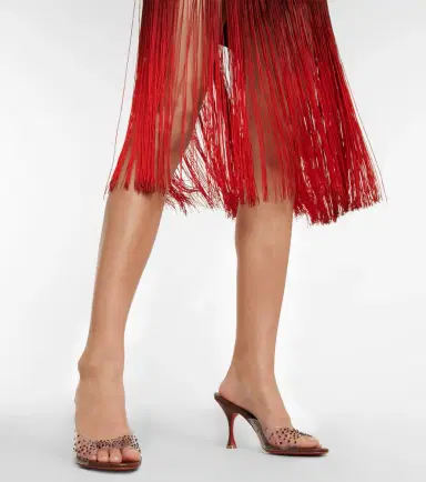 Christian Louboutin Nudes Degramule embellished mules | Thumbnail 5 Christian Louboutin Nudes Degramule embellished mules | Thumbnail 5