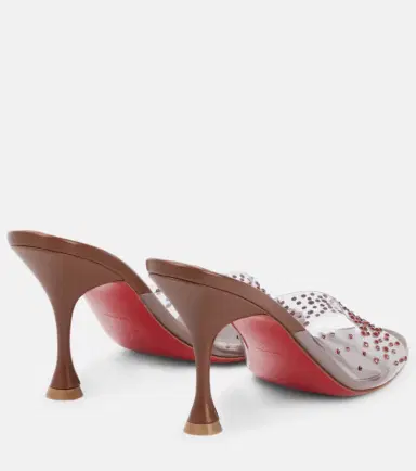 Christian Louboutin Nudes Degramule embellished mules | Thumbnail 4 Christian Louboutin Nudes Degramule embellished mules | Thumbnail 4