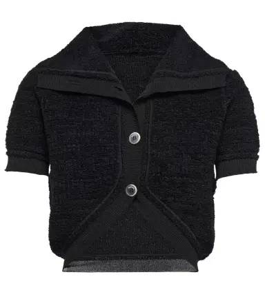 Jacquemus Le Cardigan Campana knit crop top | Thumbnail 1 Jacquemus Le Cardigan Campana knit crop top | Thumbnail 1