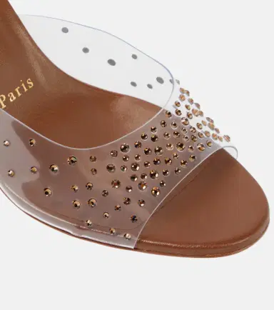 Christian Louboutin Nudes Degramule embellished mules | Thumbnail 2 Christian Louboutin Nudes Degramule embellished mules | Thumbnail 2