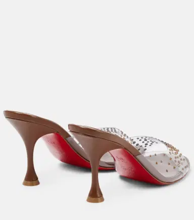 Christian Louboutin Nudes Degramule embellished mules | Thumbnail 4 Christian Louboutin Nudes Degramule embellished mules | Thumbnail 4