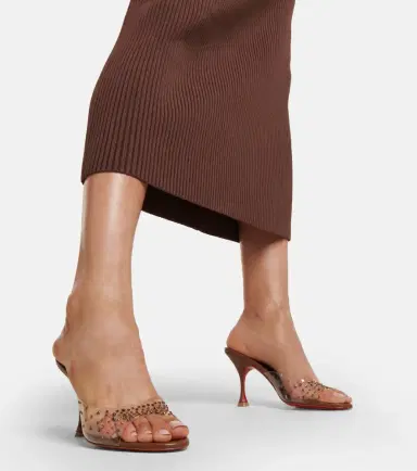 Christian Louboutin Nudes Degramule embellished mules | Thumbnail 6 Christian Louboutin Nudes Degramule embellished mules | Thumbnail 6