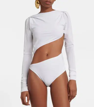 Jacquemus Le Body Carozzu mesh bodysuit | Thumbnail 2 Jacquemus Le Body Carozzu mesh bodysuit | Thumbnail 2