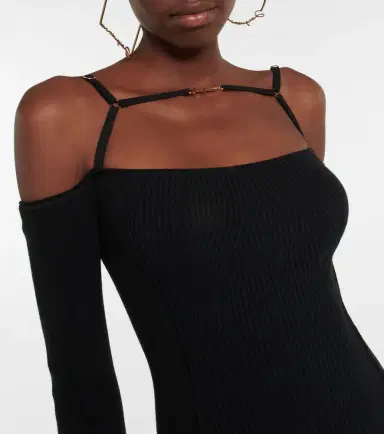 Jacquemus La Robe Sierra midi dress | Thumbnail 5 Jacquemus La Robe Sierra midi dress | Thumbnail 5