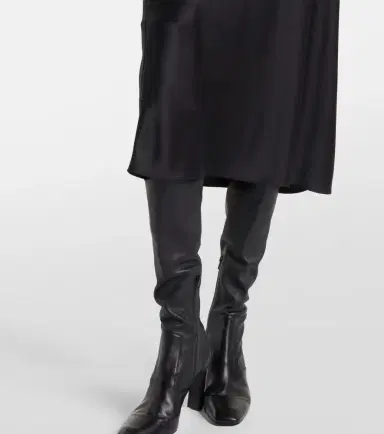Joseph Isaak silk satin midi-skirt | Thumbnail 6 Joseph Isaak silk satin midi-skirt | Thumbnail 6