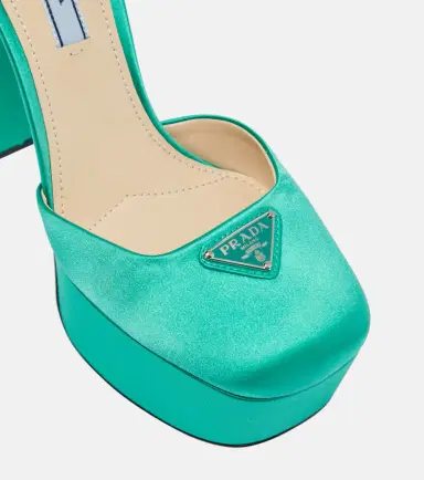 Prada Satin platform pumps | Thumbnail 2 Prada Satin platform pumps | Thumbnail 2