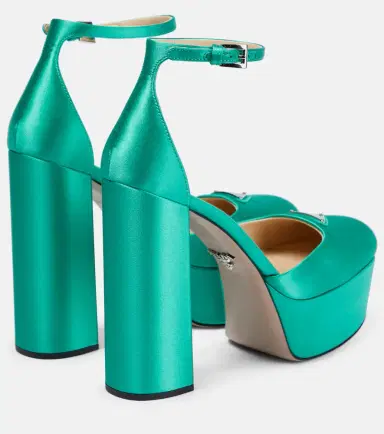 Prada Satin platform pumps | Thumbnail 4 Prada Satin platform pumps | Thumbnail 4