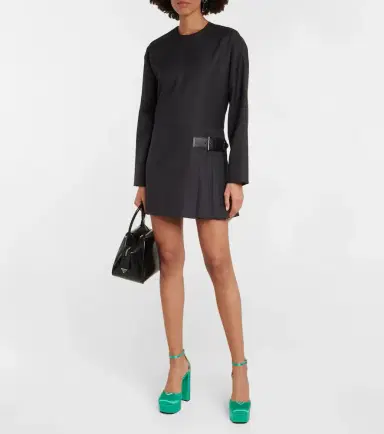 Prada Satin platform pumps | Thumbnail 5 Prada Satin platform pumps | Thumbnail 5