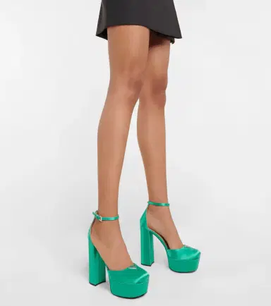 Prada Satin platform pumps | Thumbnail 6 Prada Satin platform pumps | Thumbnail 6