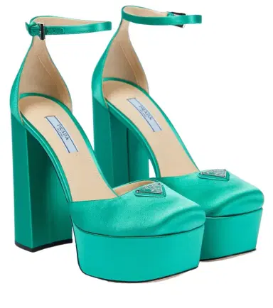 Prada Satin platform pumps | Thumbnail 1 Prada Satin platform pumps | Thumbnail 1