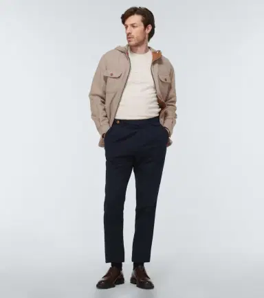 Giorgio Armani Hooded virgin wool blouson | Thumbnail 6 Giorgio Armani Hooded virgin wool blouson | Thumbnail 6