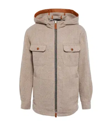 Giorgio Armani Hooded virgin wool blouson | Thumbnail 1 Giorgio Armani Hooded virgin wool blouson | Thumbnail 1