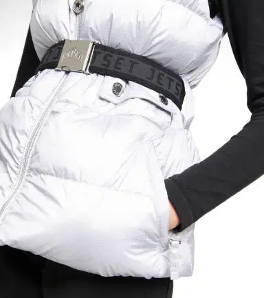 JETSET Clara Glam belted puffer vest | Thumbnail 4 JETSET Clara Glam belted puffer vest | Thumbnail 4