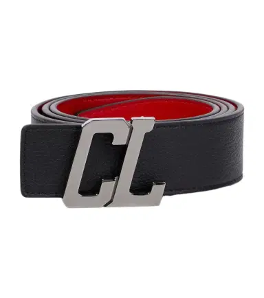 Christian Louboutin CL logo reversible leather belt | Thumbnail 1 Christian Louboutin CL logo reversible leather belt | Thumbnail 1