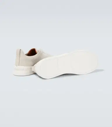 Zegna Triple Stitch suede sneakers | Thumbnail 4 Zegna Triple Stitch suede sneakers | Thumbnail 4