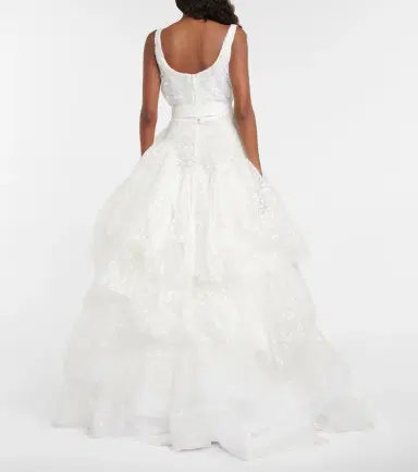 Vivienne Westwood Bridal Princess embroidered gown | Thumbnail 4 Vivienne Westwood Bridal Princess embroidered gown | Thumbnail 4