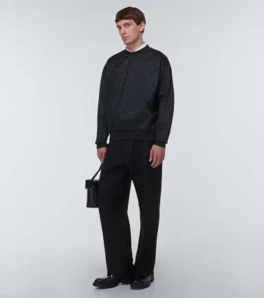 Jil Sander Metallic crewneck sweater | Thumbnail 2 Jil Sander Metallic crewneck sweater | Thumbnail 2