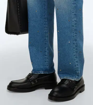 Valentino Rockstud cotton denim jeans | Thumbnail 5 Valentino Rockstud cotton denim jeans | Thumbnail 5