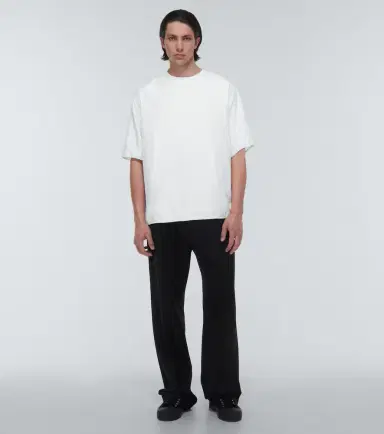 Jil Sander Blouson silk blend T-shirt | Thumbnail 5 Jil Sander Blouson silk blend T-shirt | Thumbnail 5