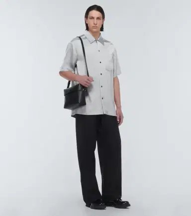 Jil Sander Shirt 36 satin bowling shirt | Thumbnail 2 Jil Sander Shirt 36 satin bowling shirt | Thumbnail 2