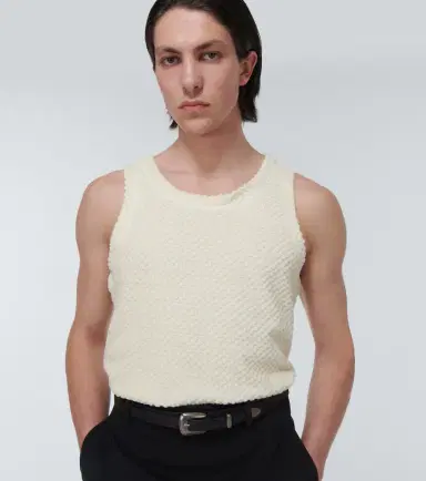 Jil Sander Cotton-blend tank top | Thumbnail 2 Jil Sander Cotton-blend tank top | Thumbnail 2