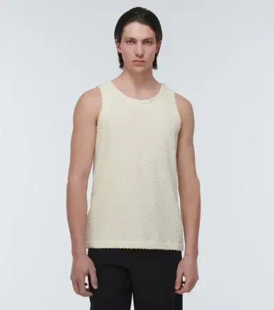 Jil Sander Cotton-blend tank top | Thumbnail 3 Jil Sander Cotton-blend tank top | Thumbnail 3