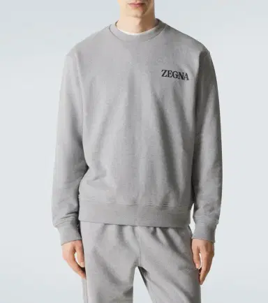 Zegna #UseTheExisting cotton sweatshirt | Thumbnail 5 Zegna #UseTheExisting cotton sweatshirt | Thumbnail 5