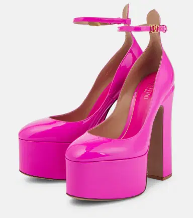 Valentino Garavani Tan-Go 155 leather platform pumps | Thumbnail 2 Valentino Garavani Tan-Go 155 leather platform pumps | Thumbnail 2