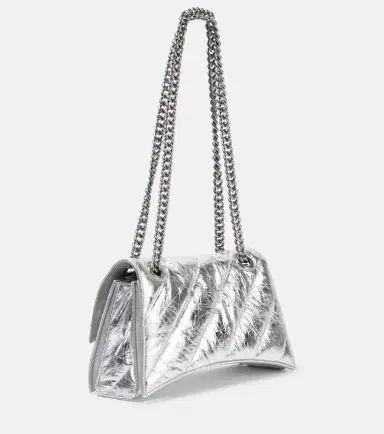 Balenciaga Crush Small leather shoulder bag | Thumbnail 3 Balenciaga Crush Small leather shoulder bag | Thumbnail 3