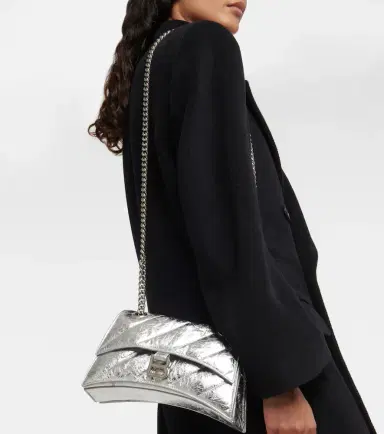 Balenciaga Crush Small leather shoulder bag | Thumbnail 4 Balenciaga Crush Small leather shoulder bag | Thumbnail 4