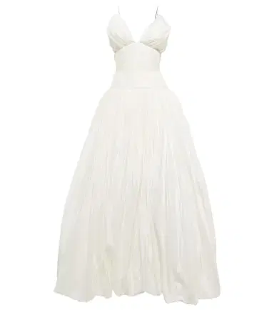 Danielle Frankel Bridal Leith silk taffeta gown | Thumbnail 1 Danielle Frankel Bridal Leith silk taffeta gown | Thumbnail 1