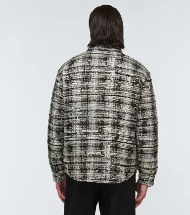 Amiri Tweed blouson jacket | Thumbnail 5 Amiri Tweed blouson jacket | Thumbnail 5