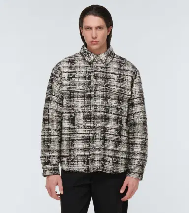 Amiri Tweed blouson jacket | Thumbnail 6 Amiri Tweed blouson jacket | Thumbnail 6