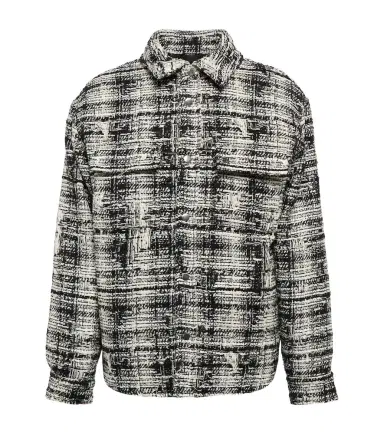 Amiri Tweed blouson jacket | Thumbnail 1 Amiri Tweed blouson jacket | Thumbnail 1