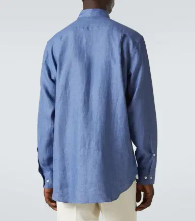 Loro Piana André linen shirt | Thumbnail 4 Loro Piana André linen shirt | Thumbnail 4