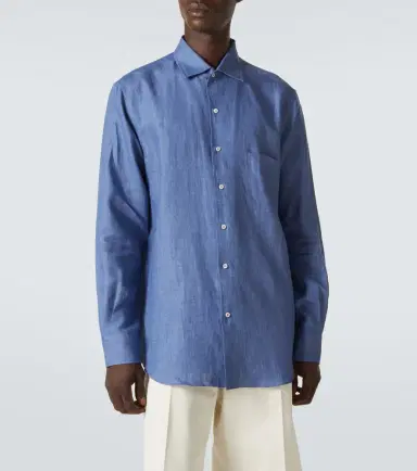Loro Piana André linen shirt | Thumbnail 6 Loro Piana André linen shirt | Thumbnail 6