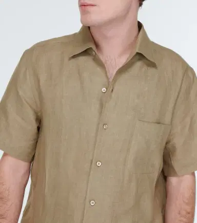 Loro Piana André linen bowling shirt | Thumbnail 3 Loro Piana André linen bowling shirt | Thumbnail 3