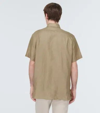 Loro Piana André linen bowling shirt | Thumbnail 5 Loro Piana André linen bowling shirt | Thumbnail 5