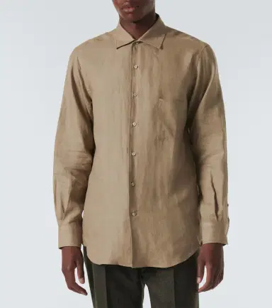 Loro Piana André linen shirt | Thumbnail 3 Loro Piana André linen shirt | Thumbnail 3