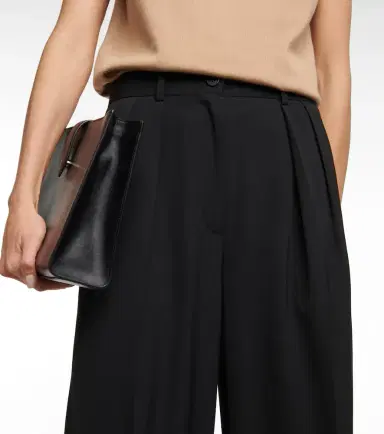 The Row Igor high-rise wide-leg pants | Thumbnail 3 The Row Igor high-rise wide-leg pants | Thumbnail 3
