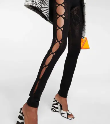 The Attico Lace leggings | Thumbnail 5 The Attico Lace leggings | Thumbnail 5