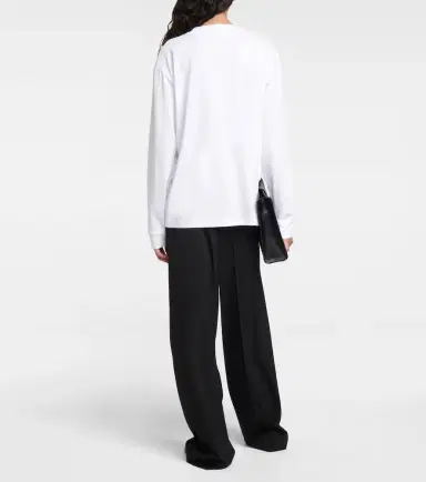 The Row Ciles long-sleeved cotton top | Thumbnail 4 The Row Ciles long-sleeved cotton top | Thumbnail 4