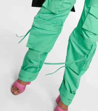 The Attico Fern cotton canvas cargo pants | Thumbnail 3 The Attico Fern cotton canvas cargo pants | Thumbnail 3